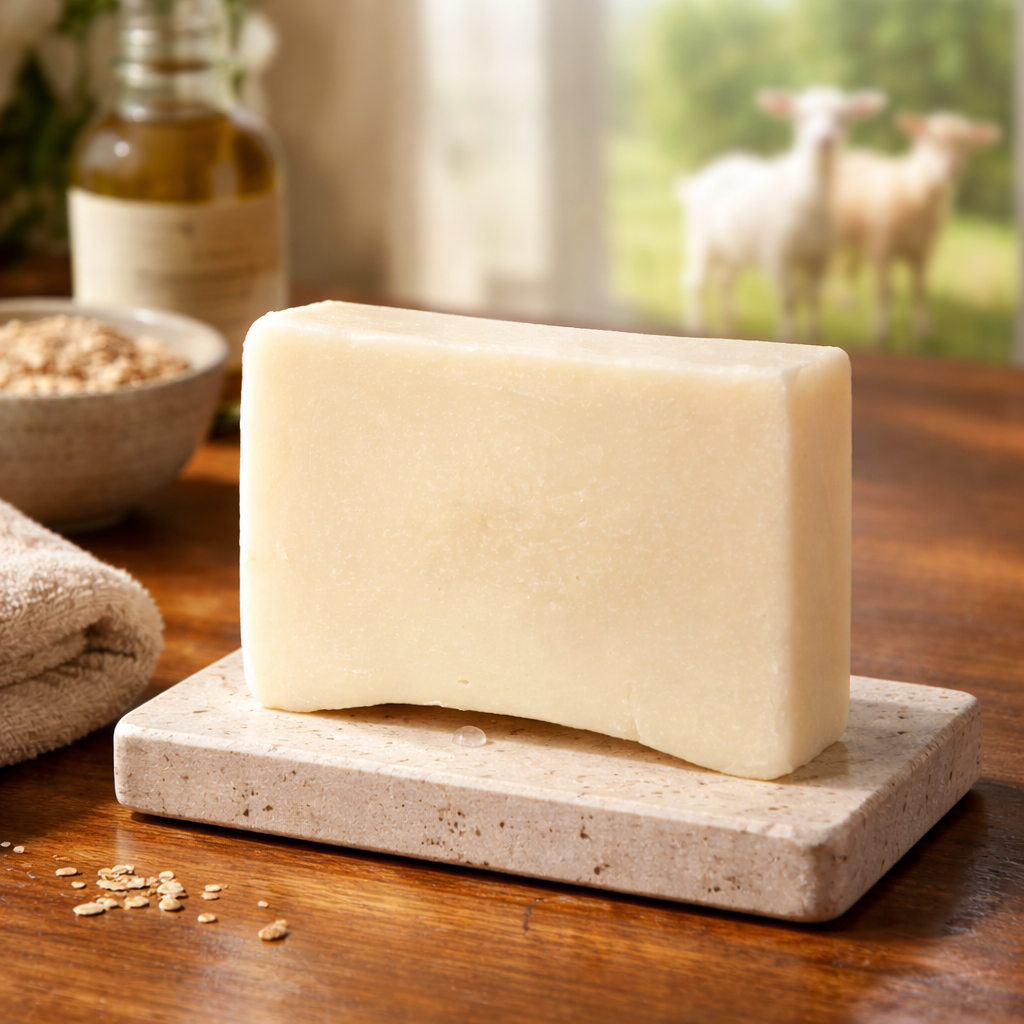 Goat’s Milk & Flaxseed Oil Soap