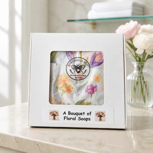 Bee Soap Sample Box- FLORAL SOAPS